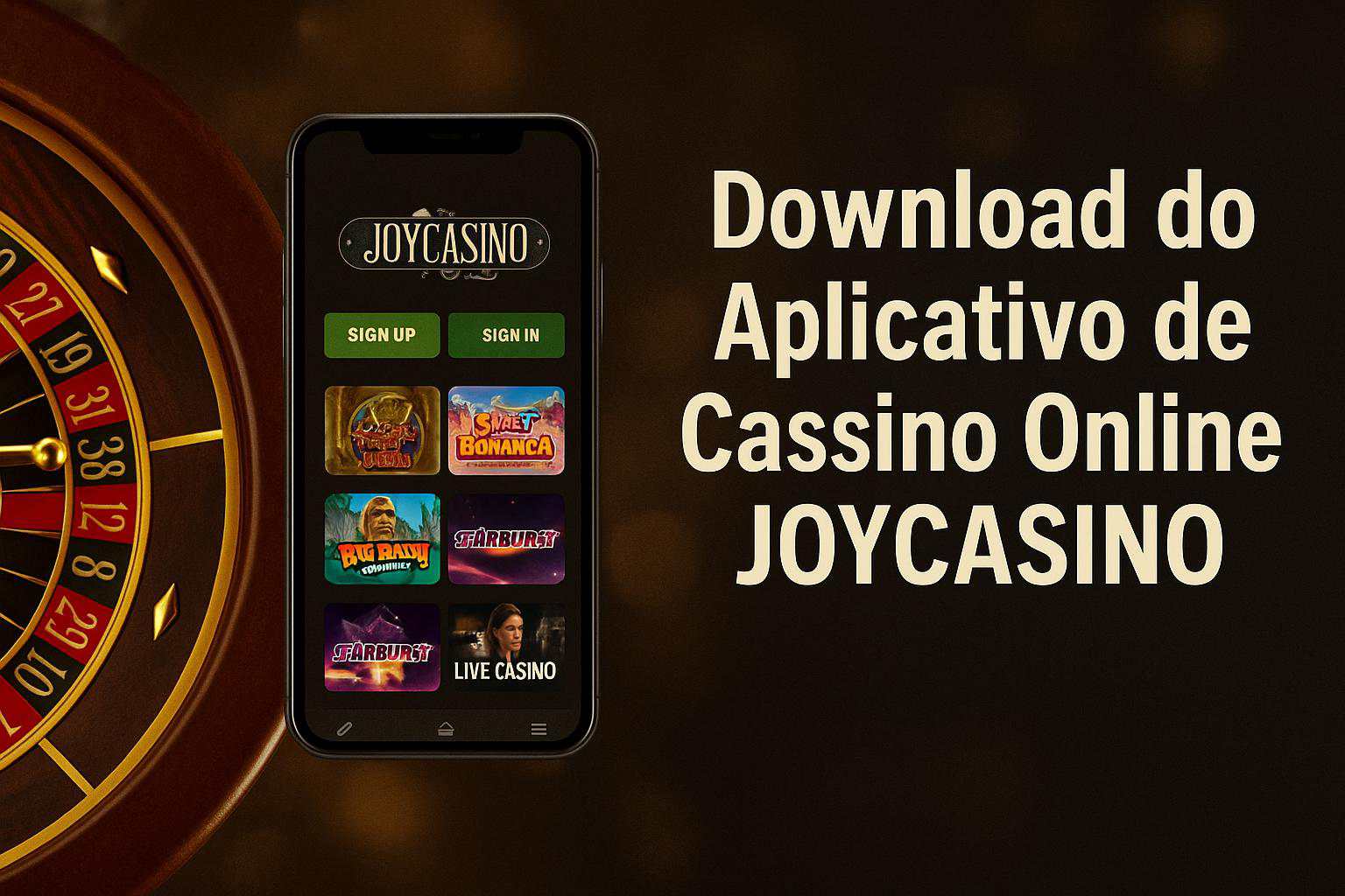Baixar o JOYCASINO Cassino App