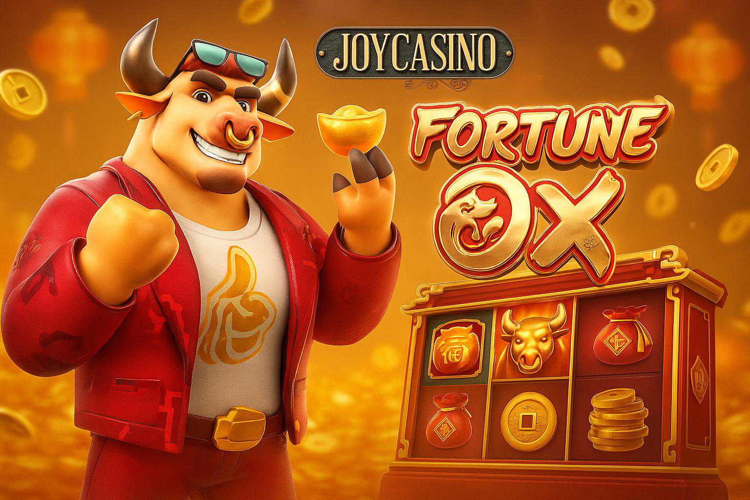 Fortune Ox no JOYCASINO - Aposte Agora e Reivindique Seus Ganhos