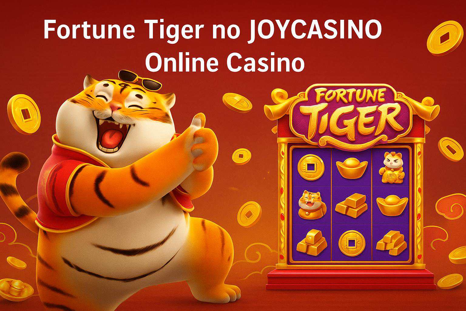 Fortune Tiger é um jogo imperdível no JOYCASINO Casino