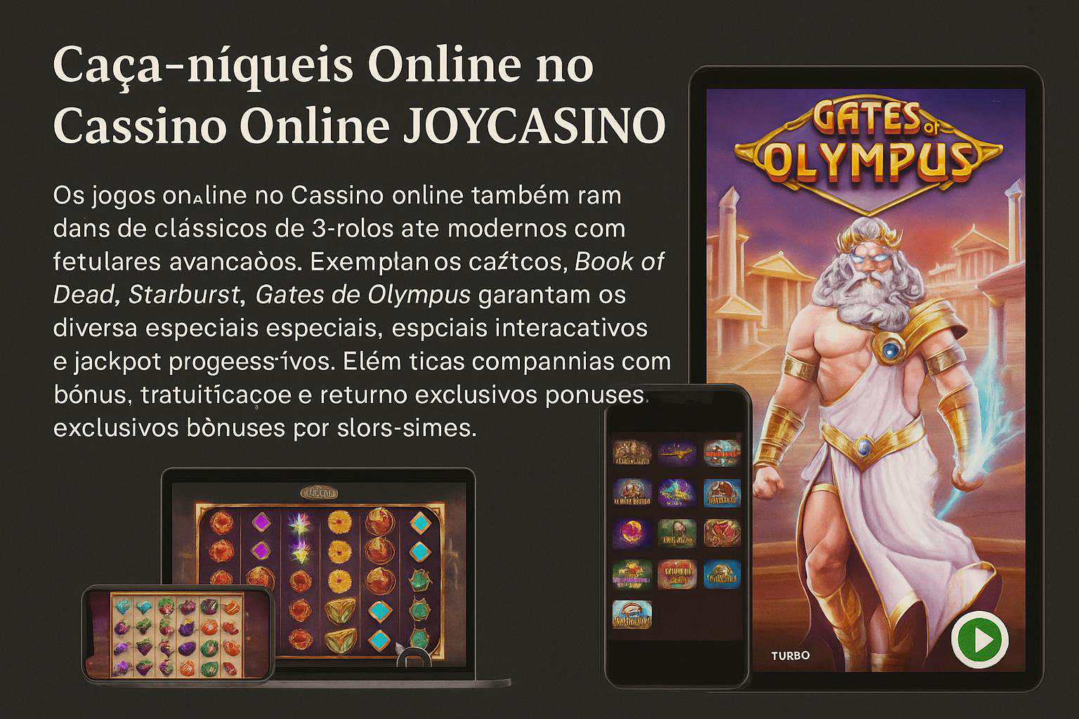 Jogos de Slot no Casino Online JOYCASINO  