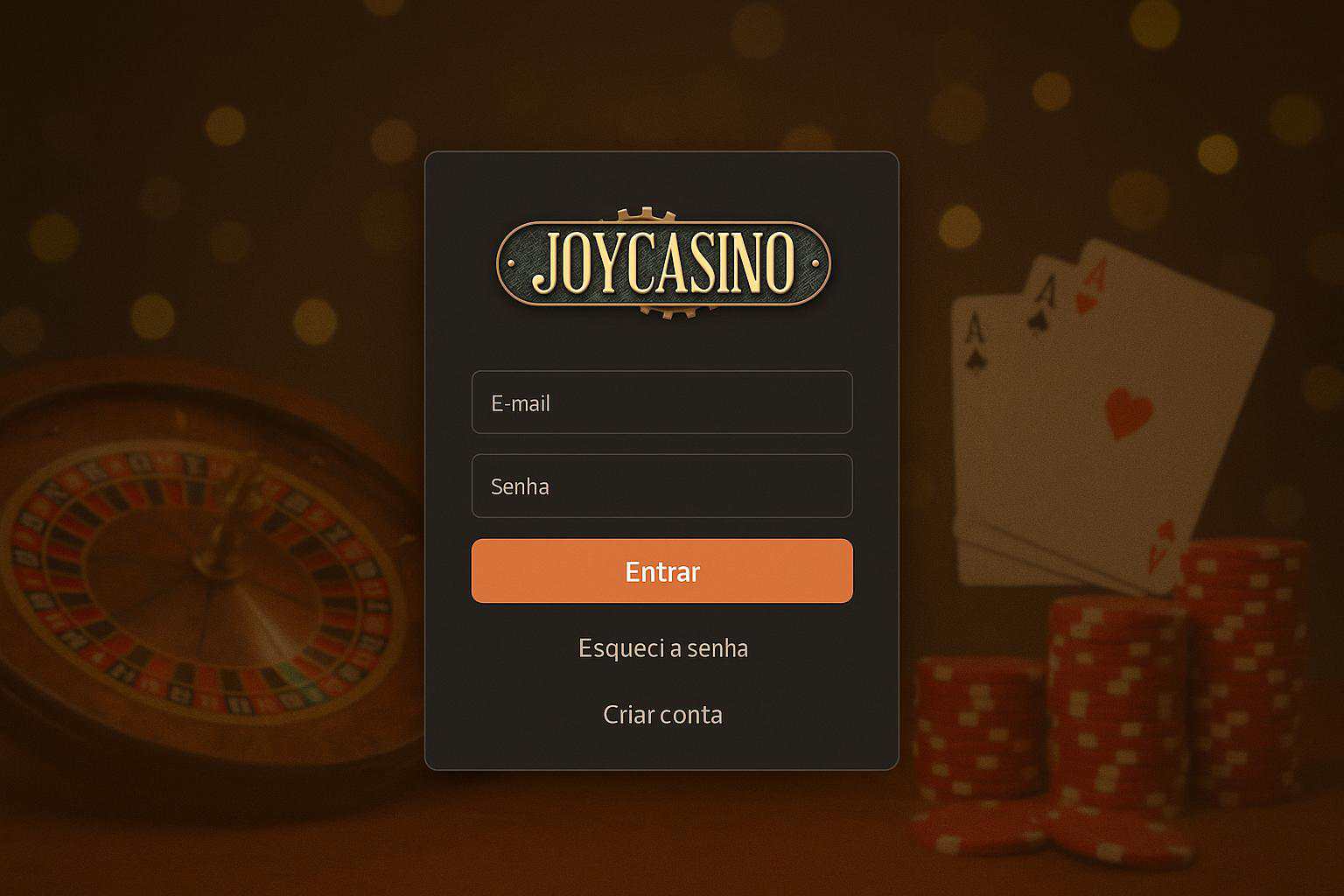 Não Perca tempo, o rRgistro na site JOYCASINO  