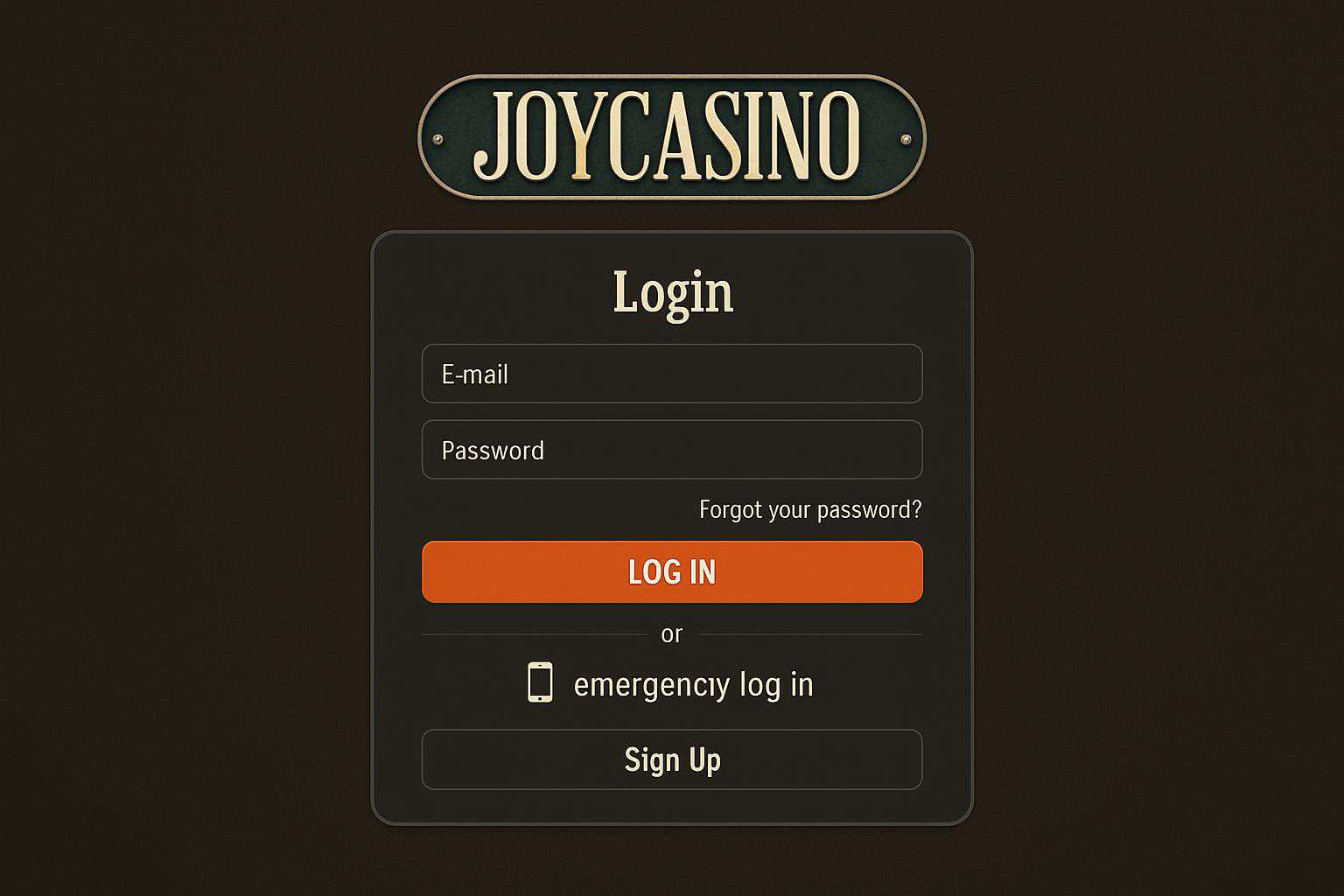 Registro na JOYCASINO   Garante Acesso a uma Vasta Seleção de jogo